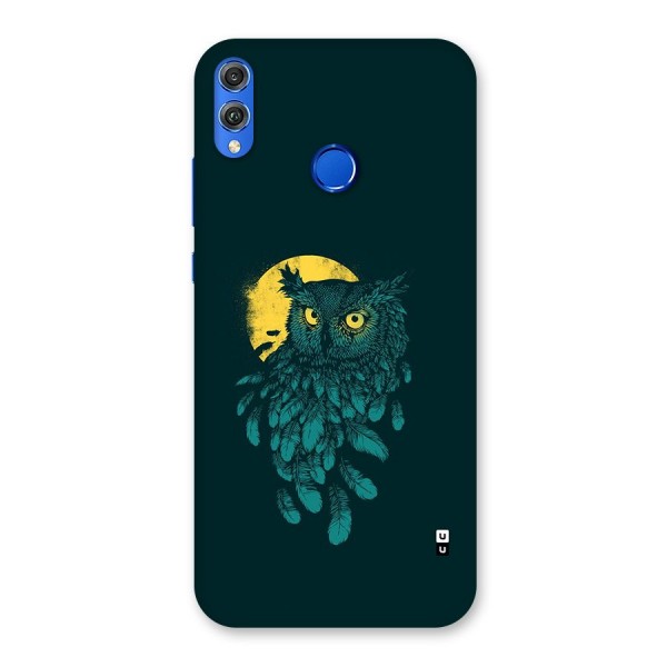 Green Owl Back Case for Honor 8X