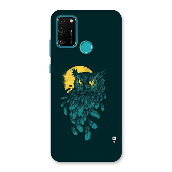 Green Owl Back Case for Honor 9A