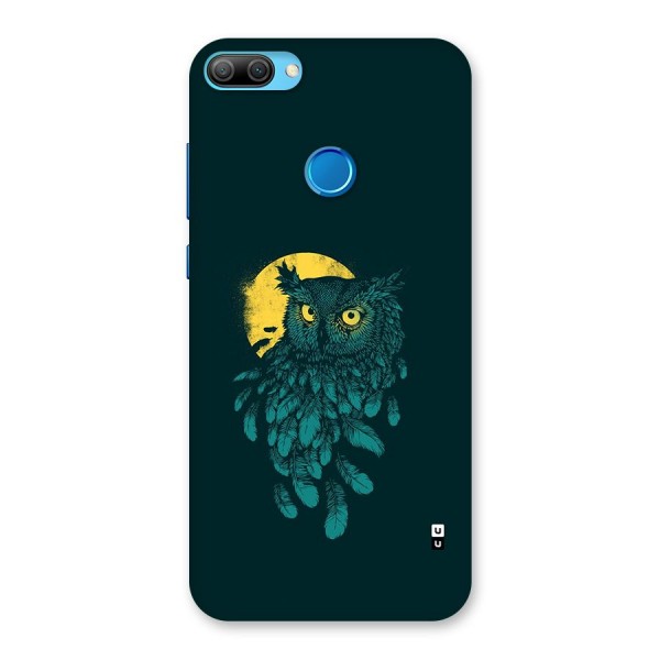 Green Owl Back Case for Honor 9N