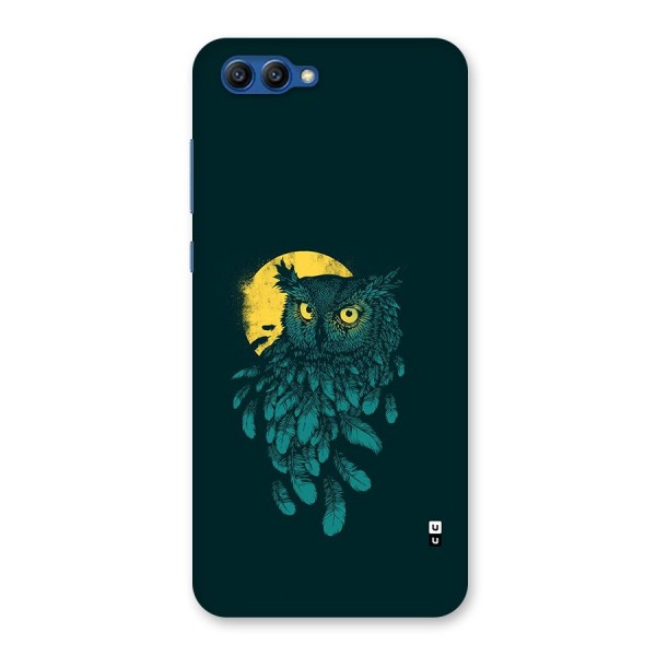 Green Owl Back Case for Honor View 10