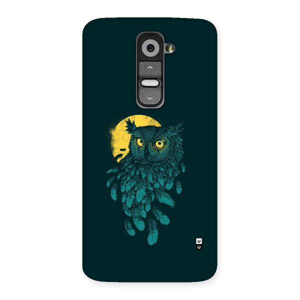 Green Owl Back Case for LG G2