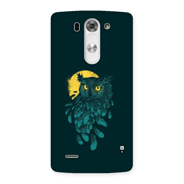 Green Owl Back Case for LG G3 Beat