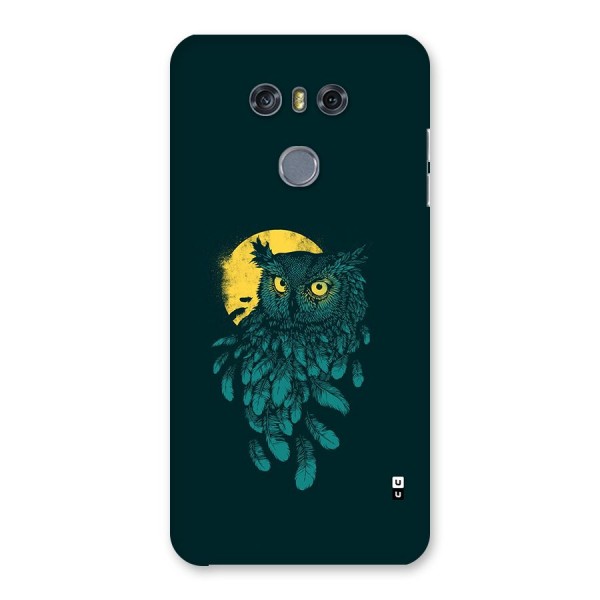 Green Owl Back Case for LG G6