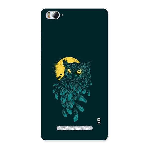 Green Owl Back Case for Mi4i