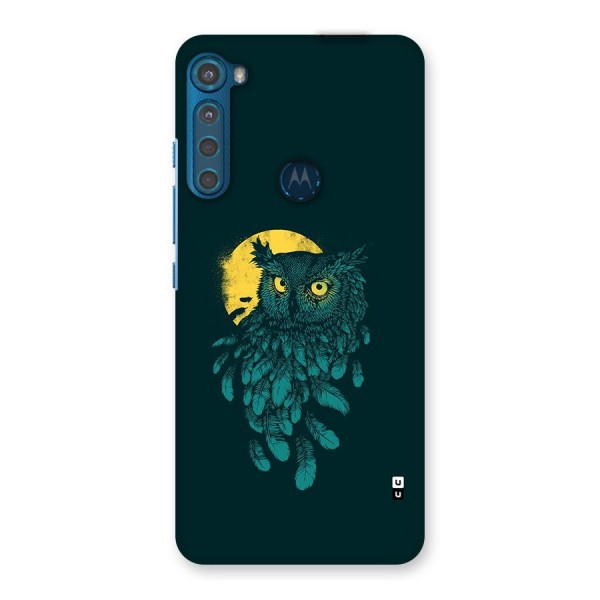 Green Owl Back Case for Motorola One Fusion Plus