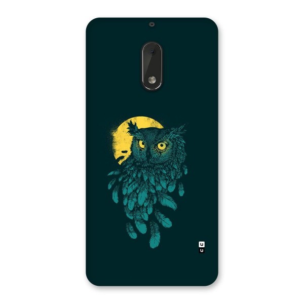 Green Owl Back Case for Nokia 6