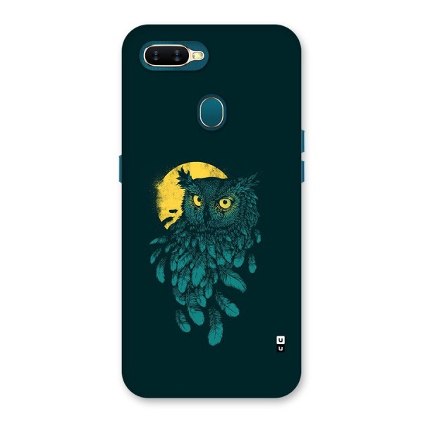 Green Owl Back Case for Oppo A12s