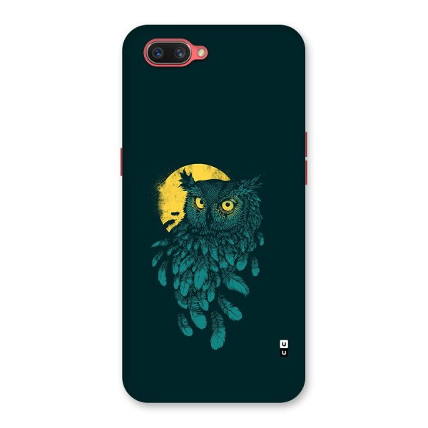 Green Owl Back Case for Oppo A3s