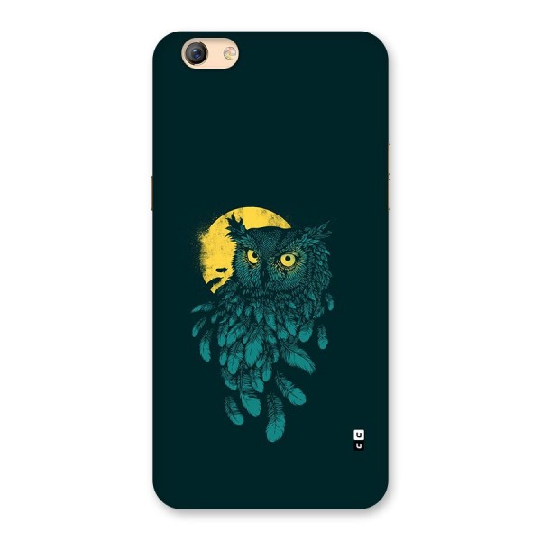 Green Owl Back Case for Oppo F3 Plus