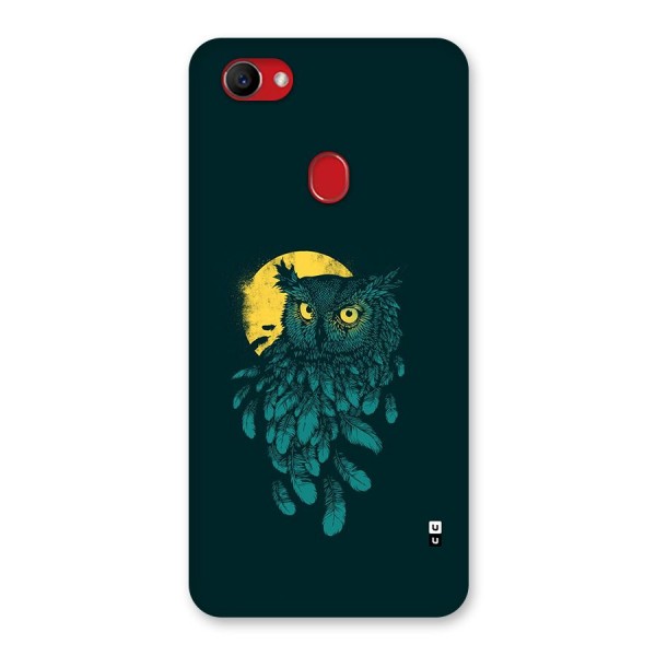 Green Owl Back Case for Oppo F7