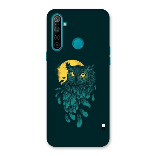 Green Owl Back Case for Realme 5i