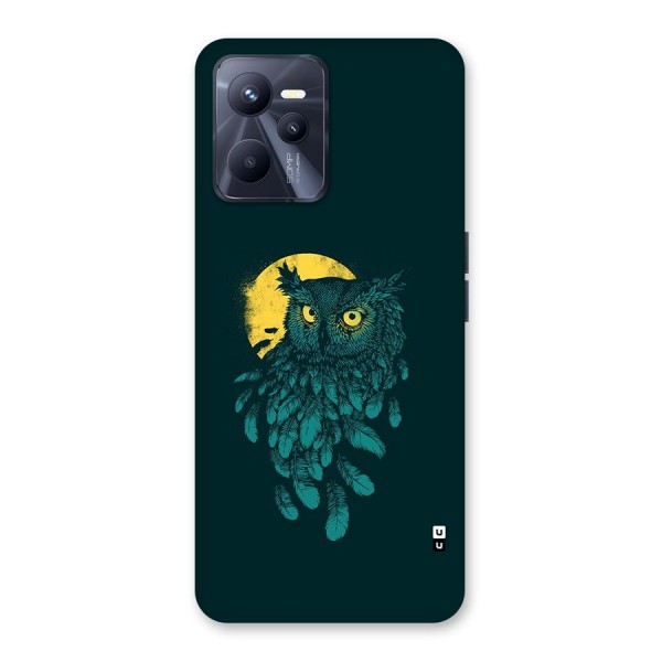 Green Owl Back Case for Realme C35