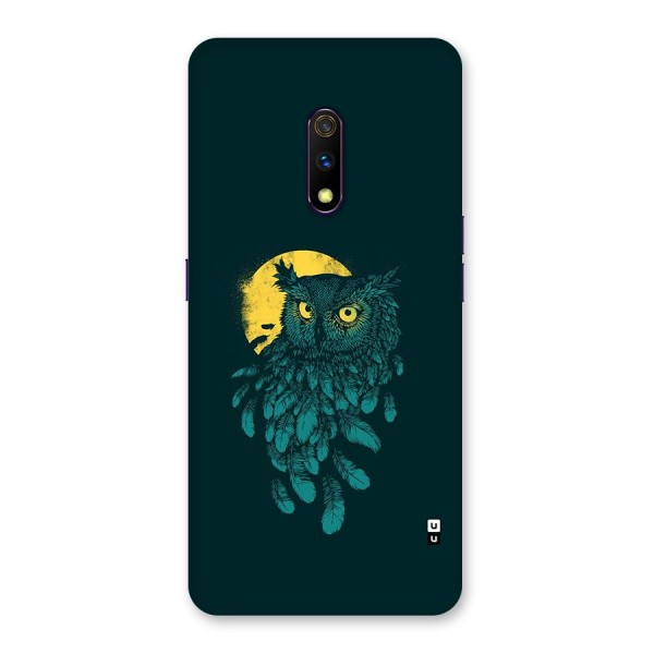 Green Owl Back Case for Realme X