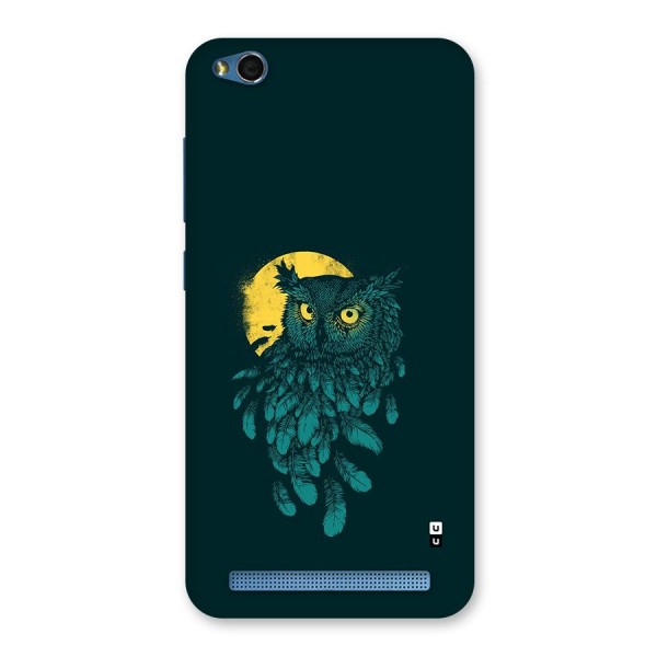 Green Owl Back Case for Redmi 5A