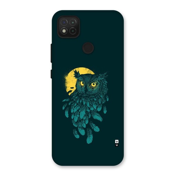 Green Owl Back Case for Redmi 9