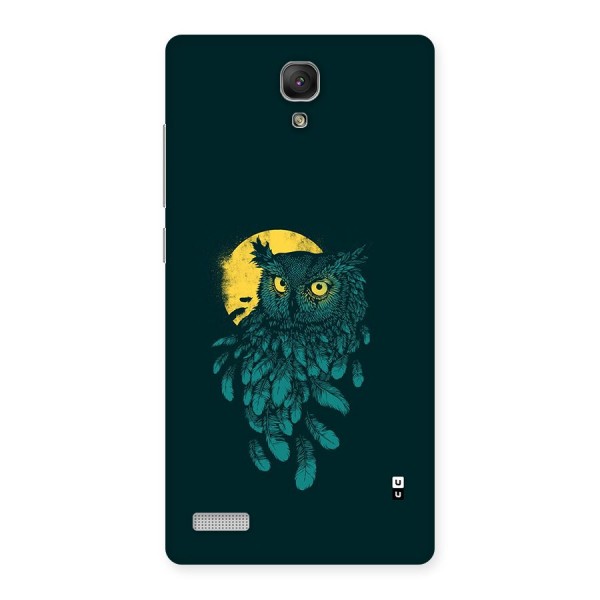 Green Owl Back Case for Redmi Note