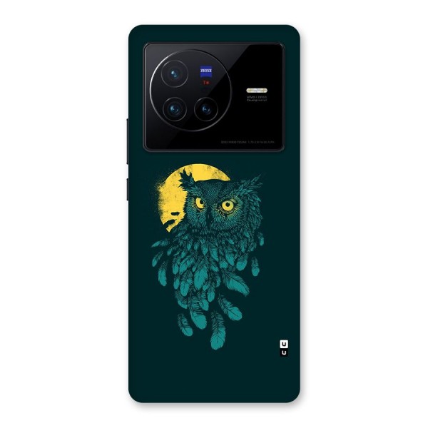 Green Owl Back Case for Vivo X80