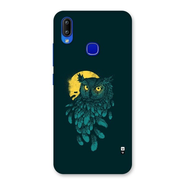 Green Owl Back Case for Vivo Y91