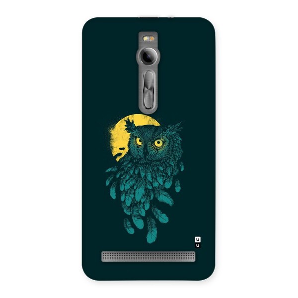 Green Owl Back Case for Zenfone 2