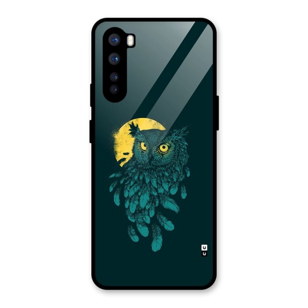 Green Owl Glass Back Case for OnePlus Nord