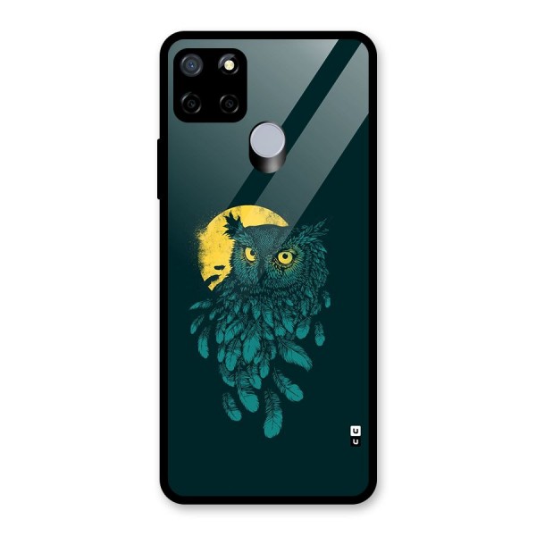 Green Owl Glass Back Case for Realme C12