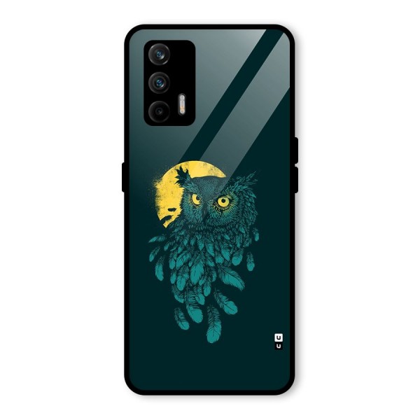 Green Owl Glass Back Case for Realme GT 5G