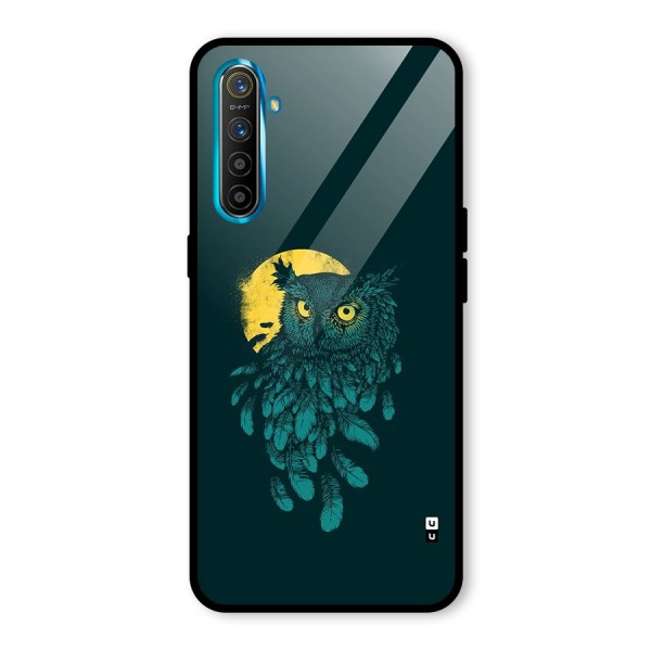 Green Owl Glass Back Case for Realme X2