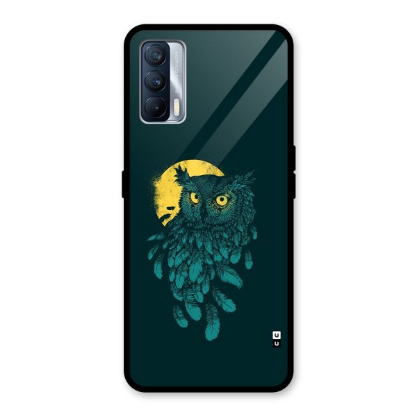 Green Owl Glass Back Case for Realme X7