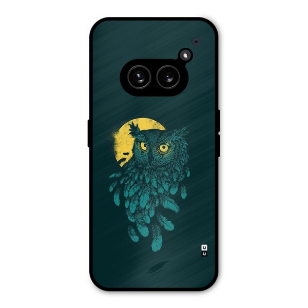 Green Owl Metal Back Case for Nothing Phone 2a