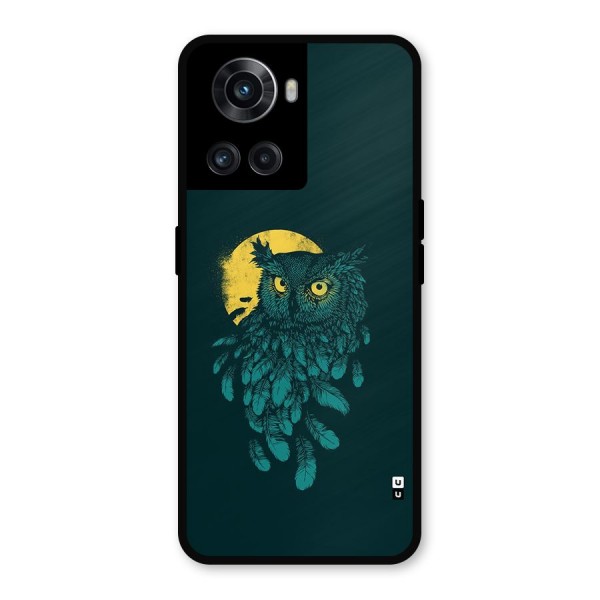 Green Owl Metal Back Case for OnePlus 10R