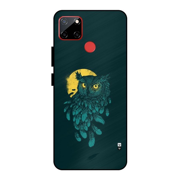 Green Owl Metal Back Case for Realme C12