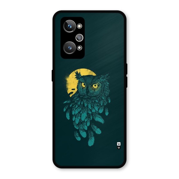 Green Owl Metal Back Case for Realme GT 2