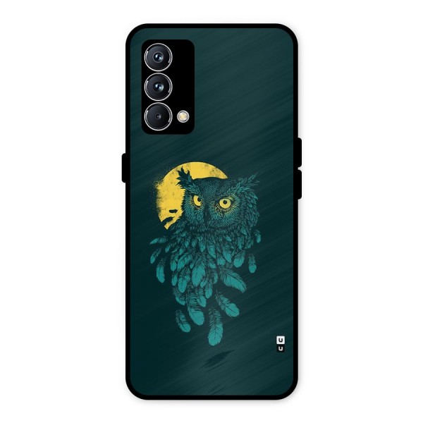 Green Owl Metal Back Case for Realme GT Master Edition