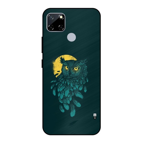 Green Owl Metal Back Case for Realme Narzo 20