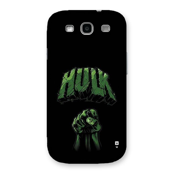 Green Punch Back Case for Galaxy S3