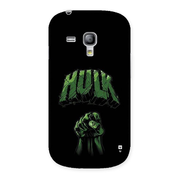 Green Punch Back Case for Galaxy S3 Mini