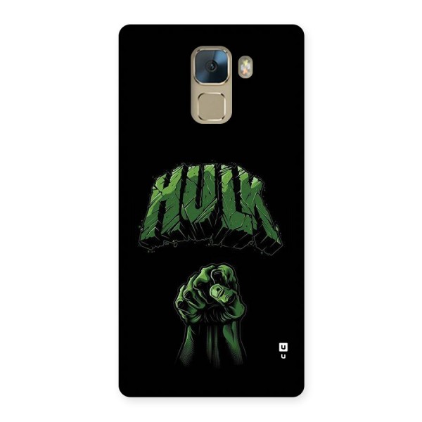 Green Punch Back Case for Honor 7