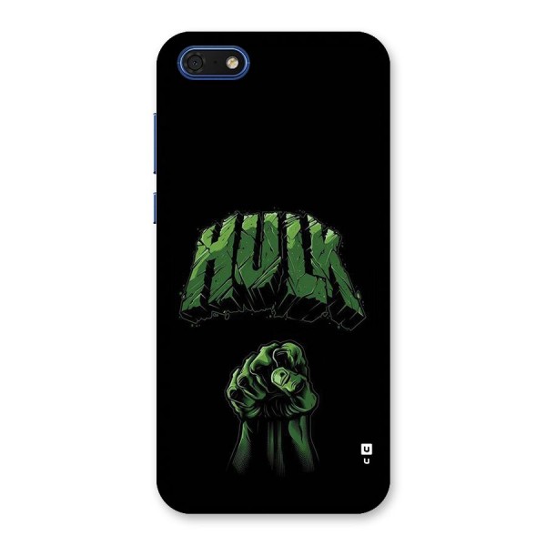 Green Punch Back Case for Honor 7s