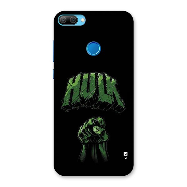 Green Punch Back Case for Honor 9N