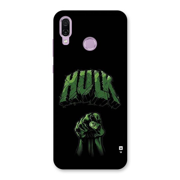 Green Punch Back Case for Honor Play