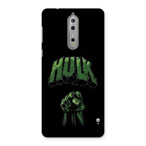 Green Punch Back Case for Nokia 8