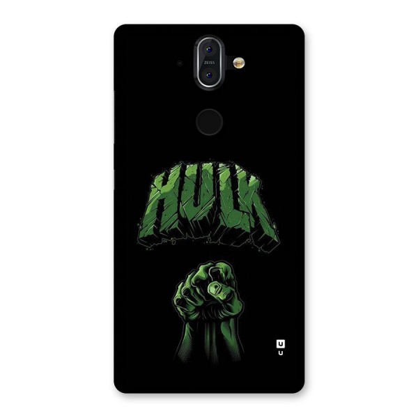 Green Punch Back Case for Nokia 8 Sirocco