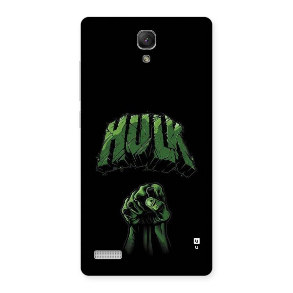 Green Punch Back Case for Redmi Note