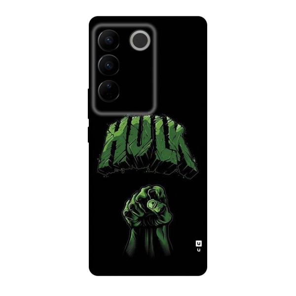 Green Punch Back Case for Vivo V27