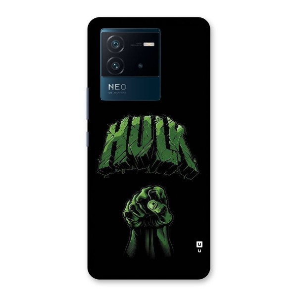 Green Punch Back Case for Vivo iQOO Neo 6 5G