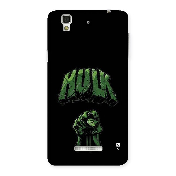 Green Punch Back Case for YU Yureka Plus