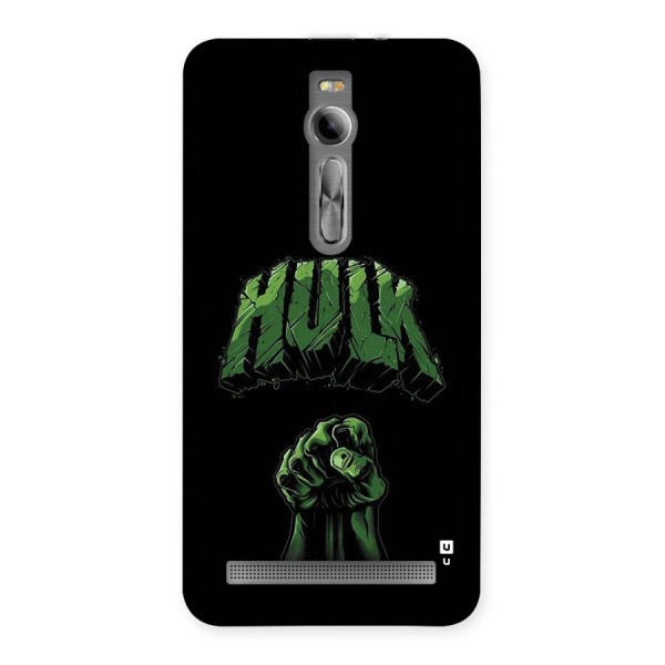 Green Punch Back Case for Zenfone 2