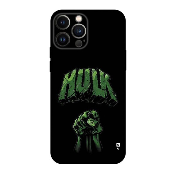 Green Punch Back Case for iPhone 13 Pro Max