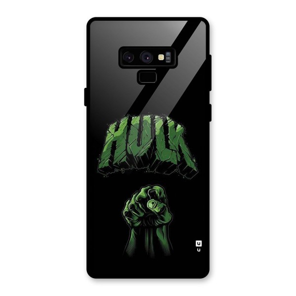 Green Punch Glass Back Case for Galaxy Note 9