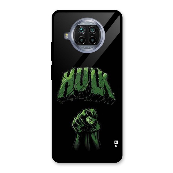 Green Punch Glass Back Case for Mi 10i